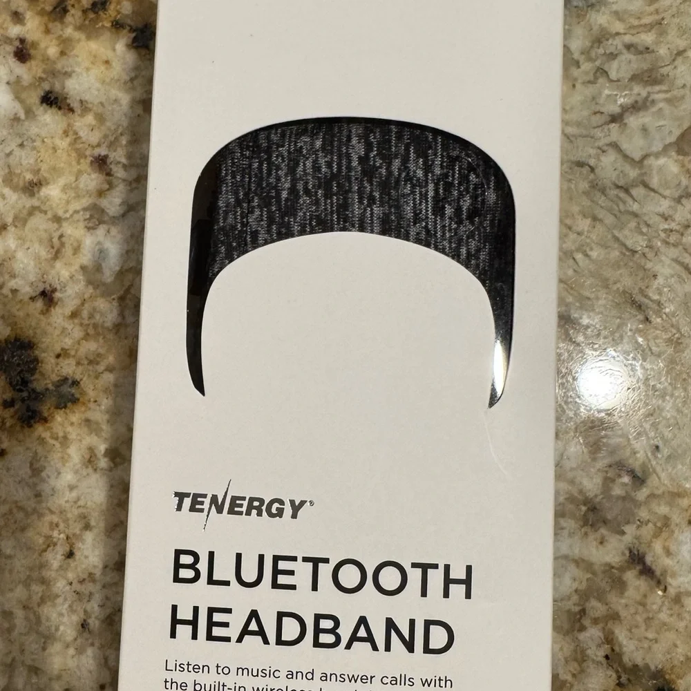 Tenergy Bluetooth Headband - Black and Gray